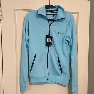 Nike Dri-FIT Sky Blue Zip Jacket | NWT | Size M